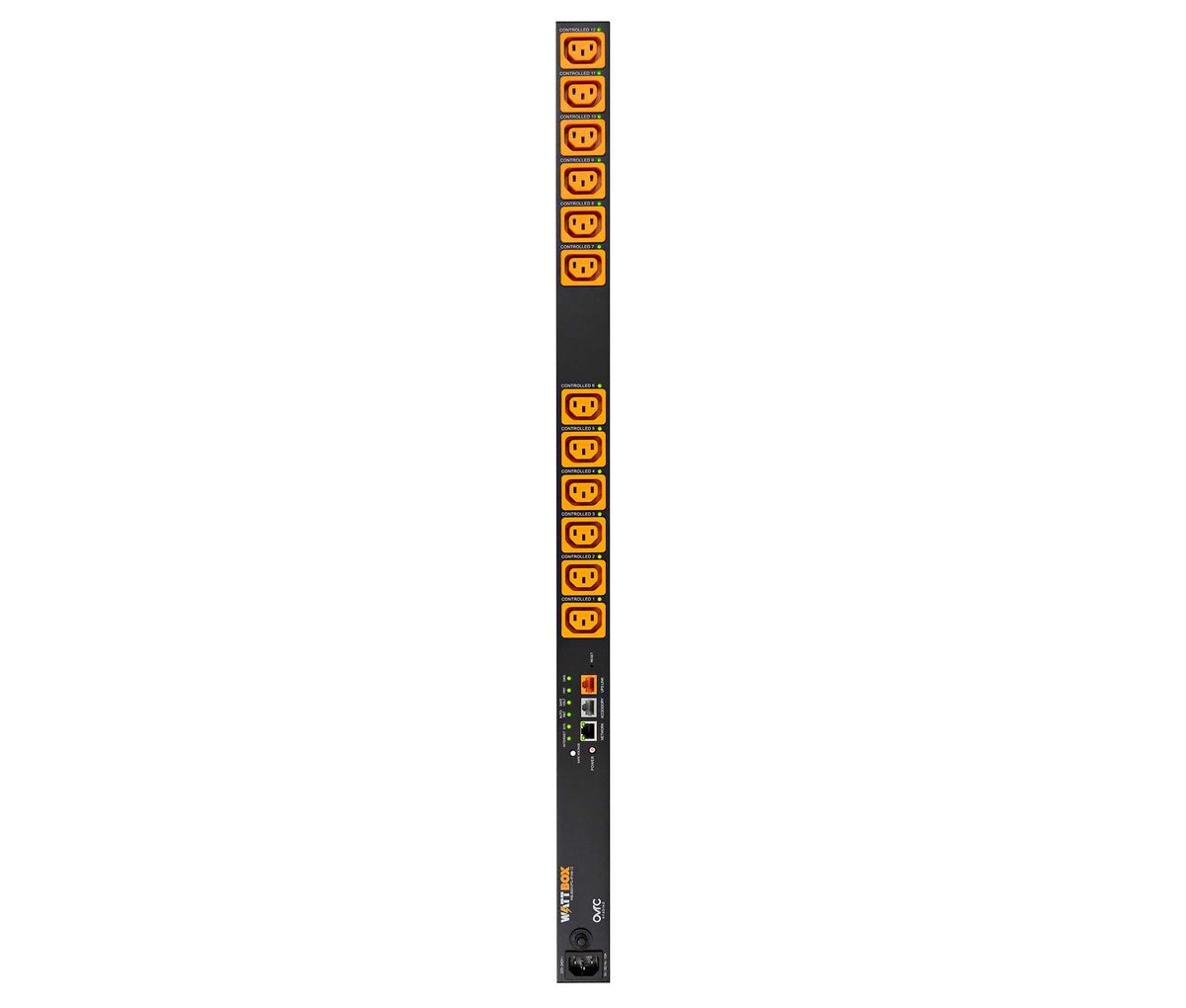 WattBox® IP Vertical Power Strip & Conditioner | 12 Individually Controlled & Metered Outlets WB - 800IVPS - IPVM - 12 - LINKO SMART TECHNOLOGY LIMITED