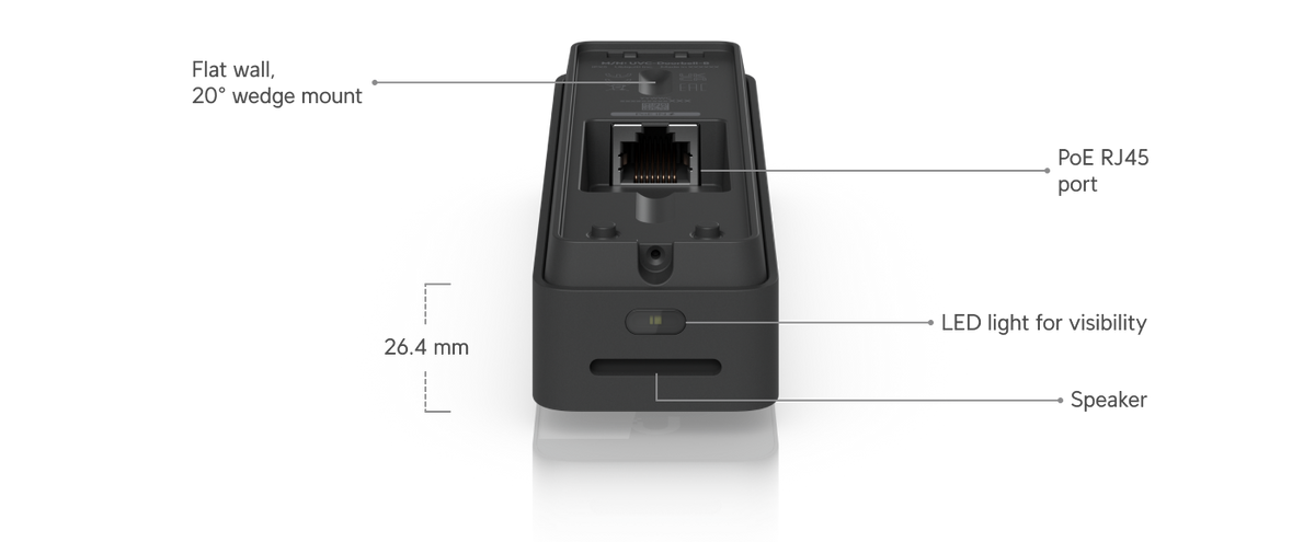Ubiquiti UVC-Doorbell-Lite Video Doorbell PoE 5MP