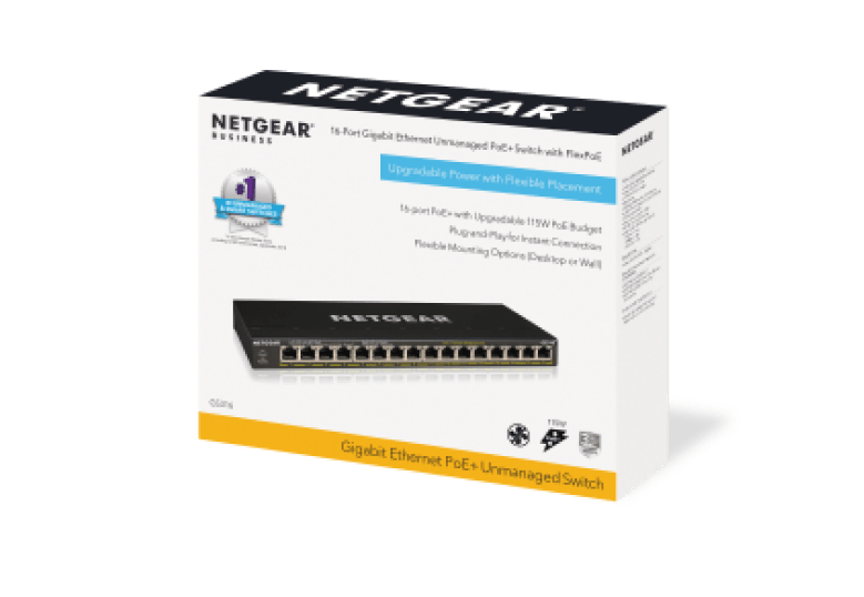 16 port Desktop Gigabit Unmanaged Switch, external power adapter, Fanless - LINKO SMART TECHNOLOGY LIMITED