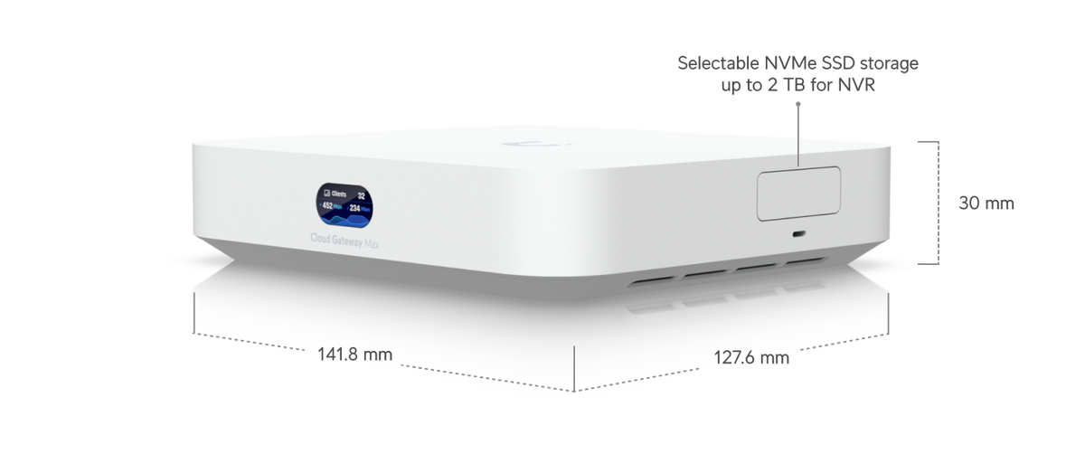 Ubiquiti UniFi Cloud Gateway Max UCG-Max 2.5G NVR