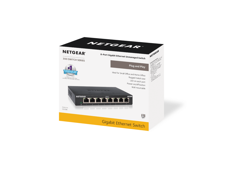 8 port Gigabit Unmanaged Switch, Metal, Fanless - LINKO SMART TECHNOLOGY LIMITED