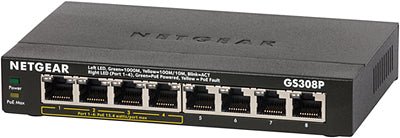 8 port Gigabit Unmanaged Switch w/ 4 PoE (53W), Metal, Fanless <802.1p QoS> - LINKO SMART TECHNOLOGY LIMITED