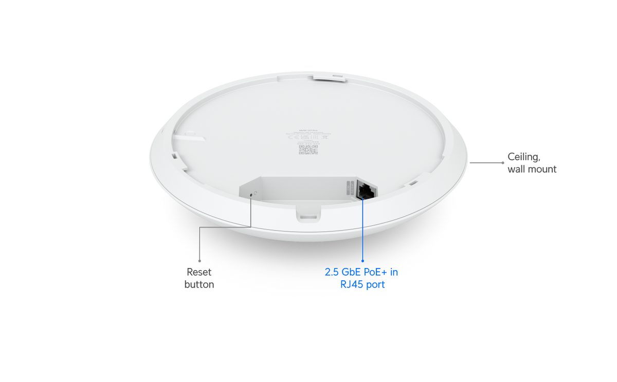 Ubiquiti Access Point U7 Pro WiFi 7 2.5 GbE
