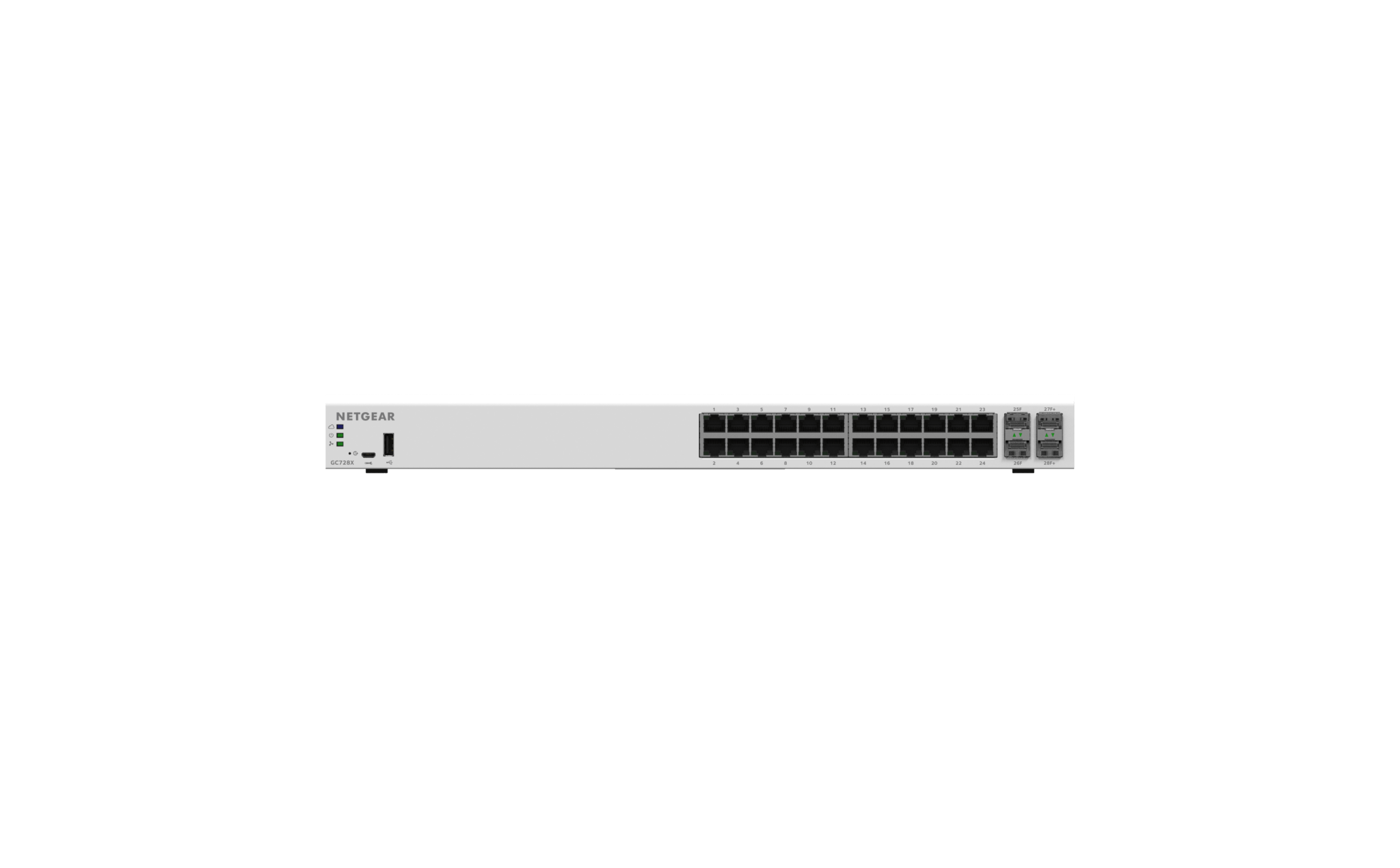 Insight Managed 24 - Port Gigabit Smart Cloud Switch with 2 SFP and 2 SFP+ Fiber Ports - LINKO SMART TECHNOLOGY LIMITED