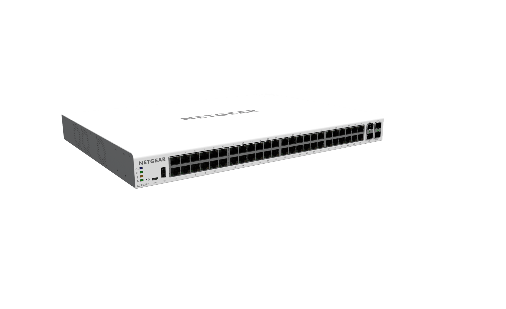 Insight Managed 48 - Port Gigabit PoE+ (505W) Smart Cloud Switch with 2 SFP and 2 SFP+ Fiber Ports - LINKO SMART TECHNOLOGY LIMITED