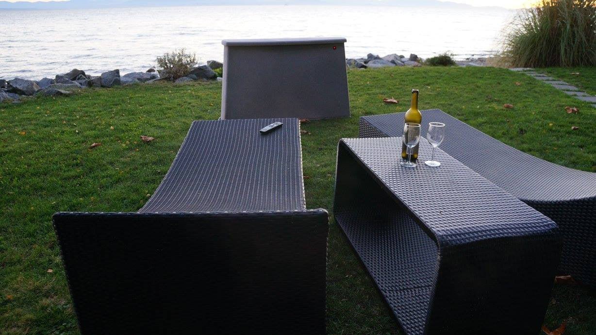 Outdoor TV Cabinet - With built - in Remote Control TV Lift - LINKO SMART TECHNOLOGY LIMITED