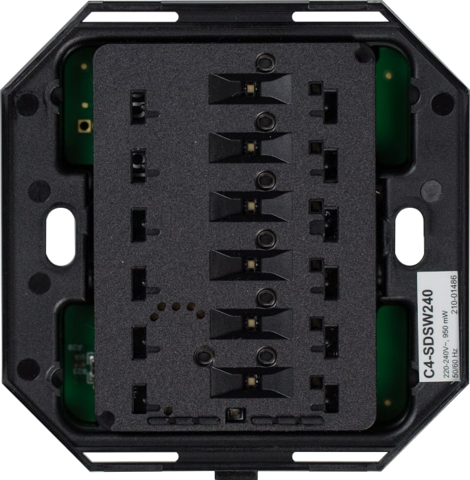 Square Dual Load Wireless Switch, 240V (Neutral) - LINKO SMART TECHNOLOGY LIMITED